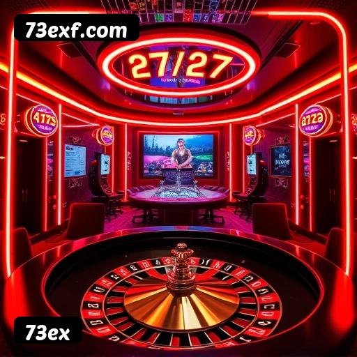 Plataforma 73ex mostrando interface moderna, jogos certificados e recursos de segurança licenciados